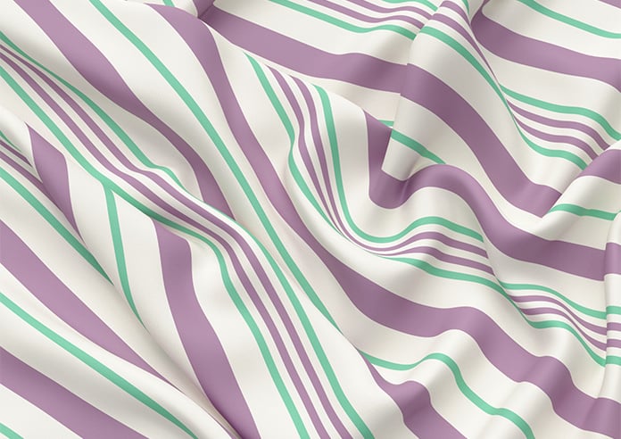 The British Stripe Co. George, Blackpool No.1 - Roman Blind - Image 4